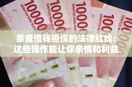 北京亲戚借钱担保的法律红线：这些操作能让你亲情和利益两不误