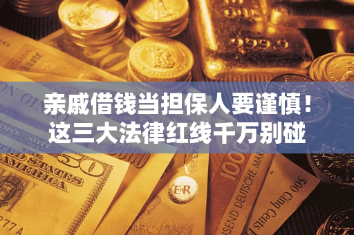 北京亲戚借钱当担保人要谨慎！这三大法律红线千万别碰