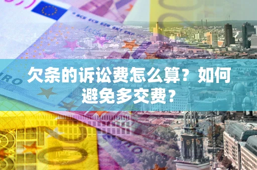 北京欠条的诉讼费怎么算？如何避免多交费？