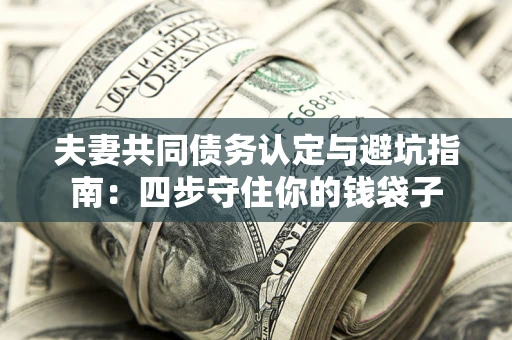 北京夫妻共同债务认定与避坑指南：四步守住你的钱袋子