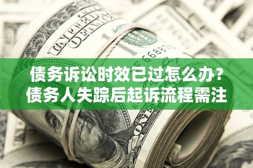 北京债务诉讼时效已过怎么办？债务人失踪后起诉流程需注意什么？